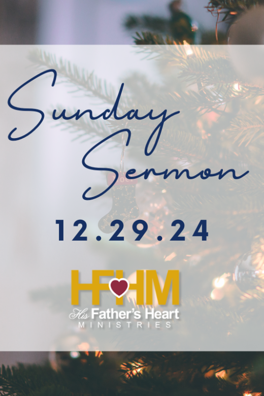 Sunday Sermon Dec 29 th '24
